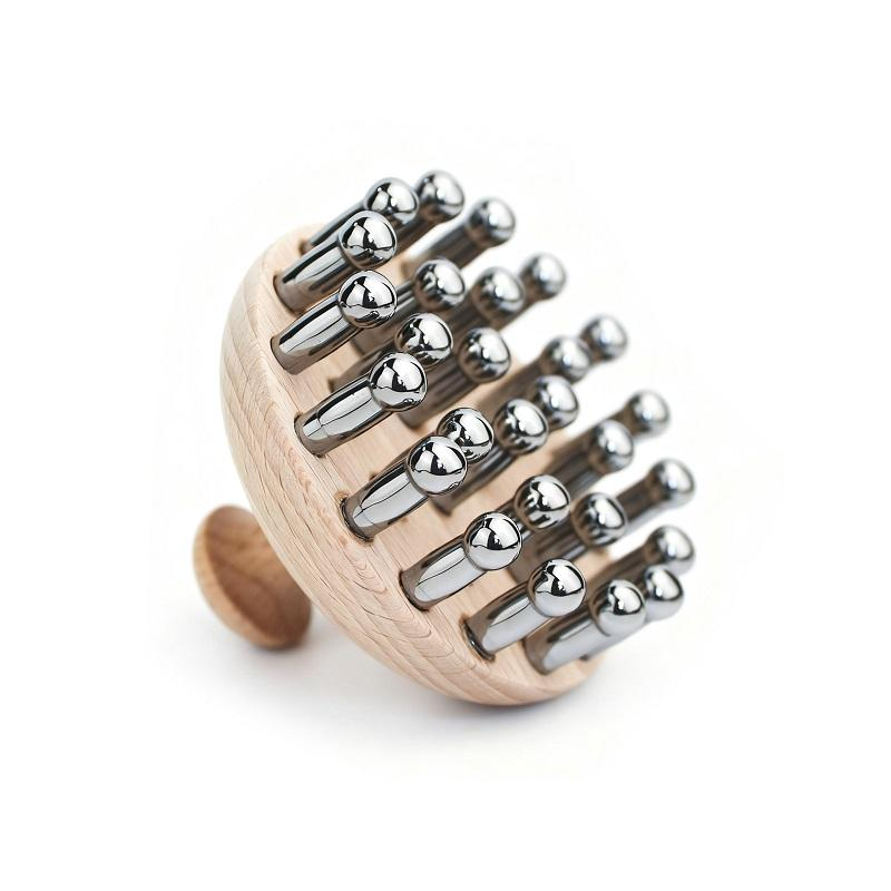 Metal bead massager